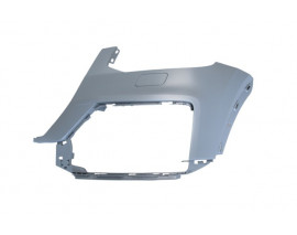 AUDI Q2- 16/20; ÖN TAMPON SOL FAR YIKAMA DELİKLİ/SENSÖR DELİKSİZ/ASTARLI GRİ (TYG)