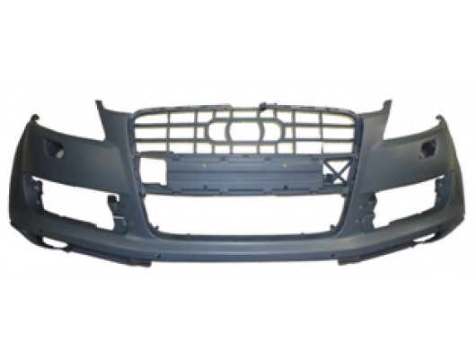 AUDI Q7- 06/12; ÖN TAMPON (ASTARLI SİS/FAR YIKAMA DELİKLİ/SENSÖR DELİKSİZ TW)