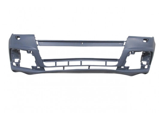 (YENİ ÜRÜN!!!)AUDI Q7- 15/18; ÖN TAMPON (ASTARLI SİS/FAR YIKAMA DELİKLİ SENSÖR DELİKSİZ TW)