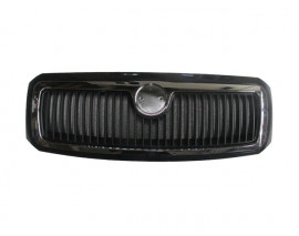 SKODA FABIA- 01/04; ÖN PANJUR SİYAH (NİKELAJ ÇERÇEVELİ) (TYG)