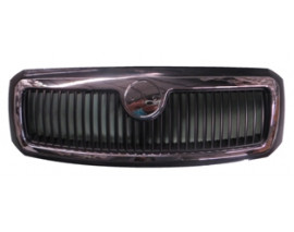 SKODA FABIA- 05/07; ÖN PANJUR GRİ NİKELAJ ÇERÇEVELİ KOMPLE (TYG)