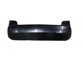 SKODA FABIA- 07/15; ARKA TAMPON SİYAH (SENSÖR DELİKSİZ) (TW)