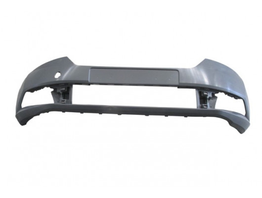 SKODA FABIA- 19/21; ÖN TAMPON SİYAH SİS/PANJUR DELİKLİ (FAR YIKAMA DELİKSİZ)(TYG)