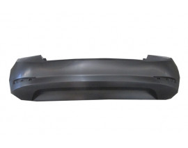 SKODA FABIA- 19/21; ARKA TAMPON SİYAH SENSÖR DELİKSİZ (TW)