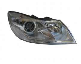 SKODA OCTAVIA- 05/09; FAR LAMBASI SAĞ ELEKTRİKLİ/MOTORLU/MERCEKLİ (H7/H1) (TW-Y)