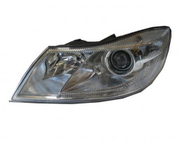 SKODA OCTAVIA- 05/09; FAR LAMBASI SOL ELEKTRİKLİ/MOTORLU/MERCEKLİ (H7/H1) (TW-Y)