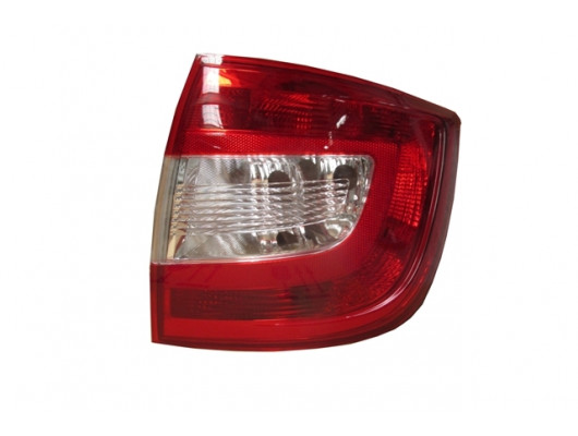 SKODA RAPID- 13/16; STOP LAMBASI SAĞ KIRMIZI/BEYAZ (SEDAN) (TW-Y)