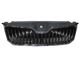 SKODA SUPERB- 15/18; ÖN PANJUR SİYAH PETEKLERİ NİKELAJLI (NİKELAJ ÇERÇEVELİ) (TW-Y)