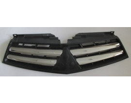 MITSUBISHI L200- PICK UP- 10/13; ÖN PANJUR SIYAH NIKELAJ ÇITALI (4X2 TEK KABIN)(TIRNAKLARI KIRIK)