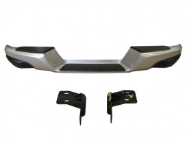 MITSUBISHI L200- PICK UP- 15/18; ARKA TAMPON GRİ/SİYAH (ORİJİNAL RENK)(BAĞLANTI BRAKETLİ)(FPI)