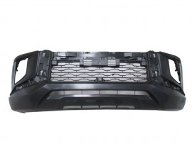 MITSUBISHI L200- PICK UP- 19/22; ÖN TAMPON SİYAH (PANJURLU/KARLIKLI/FAR YIKAMA DELİKSİZ(TYG/FPI)