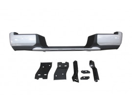 MITSUBISHI L200- PICK UP- 19/22; ARKA TAMPON GRİ/SİYAH (ORİJİNAL RENK)(BAĞLANTI BRAKETLİ) (TW)