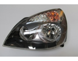 RENAULT CLIO- 2- SD/HB- 02/06; FAR LAMBASI SOL ELEKTRİKLİ/MOTORSUZ SİYAH 5FİŞLİ (H1/H7) (AYFAR)
