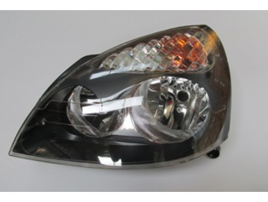 RENAULT CLIO- 2- SD/HB- 02/06; FAR LAMBASI SOL ELEKTRİKLİ/MOTORSUZ SİYAH 5FİŞLİ (H1/H7) (AYFAR)