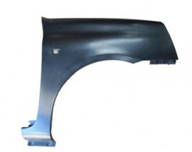 RENAULT CLIO- 2- SD/HB- 02/08; ÖN ÇAMURLUK DELİKLİ SAĞ PLASTİK (SİYAH)