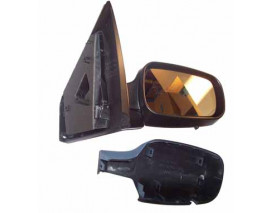 RENAULT CLIO- 3- HB- 06/09; KAPI AYNASI SOL ELEKTRIKLI ISITMALI/GRI KAPAKLI 5FISLI (TW)