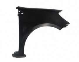 RENAULT CLIO- 3- HB- 09/12; ÖN ÇAMURLUK DELİKSİZ SAĞ SİYAH PLASTİK (SIMYI)