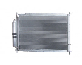 RENAULT CLIO- 3- HB- 09/12; KLİMA RADYATÖRÜ BİRLEŞİK (KLİMA+SU)(BRAZING) (510X410X38)ALÜM(TÜPLÜ(ORİS