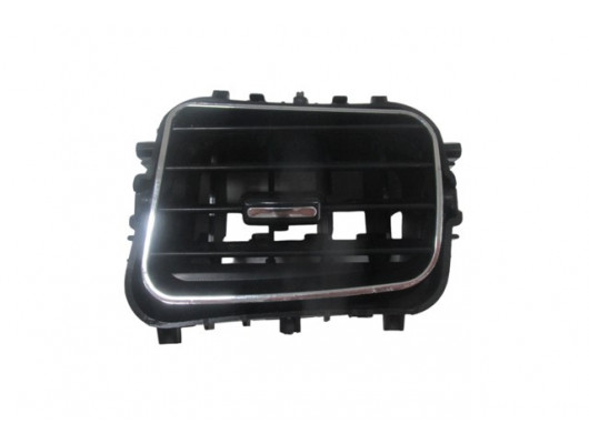 RENAULT SYMBOL- 13/16; ÖN GÖĞÜS ORTA ÜFLEME PETEĞİ SAĞ SİYAH (NİKELAJ ÇERÇEVELİ) (DİFİZÖR)