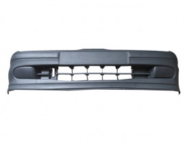 RENAULT SCENIC- 1- 96/99; ÖN TAMPON SİYAH (KÖŞELİ SİS DELİKLİ) (TYG)