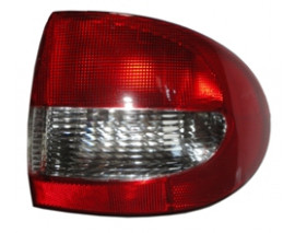RENAULT MEGANE- 1- 99/02; DIŞ STOP LAMBASI SAĞ (KIRMIZI/BEYAZ) SEDAN (DUYSUZ) (PLEKSAN)