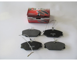 RENAULT MEGANE- 1- 99/02; ÖN FREN BALATASI (2 KABLOLU)(DİSK)(130X55,3X18)(FMK)