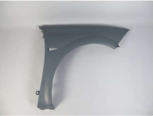 RENAULT MEGANE- 2- 03/09; ÖN ÇAMURLUK DELİKLİ SAĞ GRİ PLASTİK (ASTARLI) (EUROBUMP)