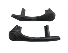 RENAULT MEGANE- 2- 03/09; ÖN KAPI KOL TUTAMAĞI SİYAH SAĞ/SOL (SET 2 PARÇA)