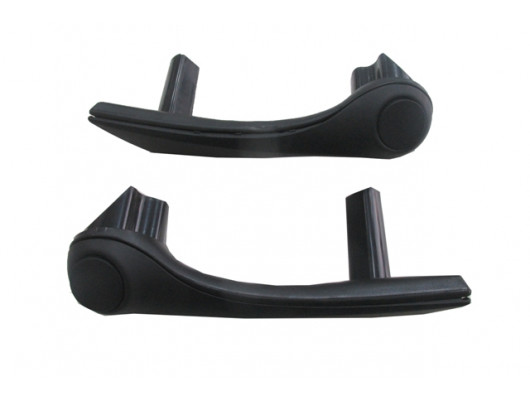 RENAULT MEGANE- 2- 03/09; ÖN KAPI KOL TUTAMAĞI SİYAH SAĞ/SOL (SET 2 PARÇA)