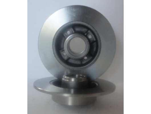 RENAULT MEGANE- 2- 03/09; ARKA FREN DİSKİ (DÜZ)(ADET)(240X8X81X4)(BRAMAX)
