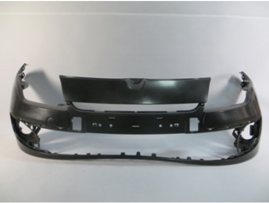 RENAULT MEGANE- 3- HB- 12/13; ÖN TAMPON SİYAH (SİS/PANJUR DELİKLİ TW)