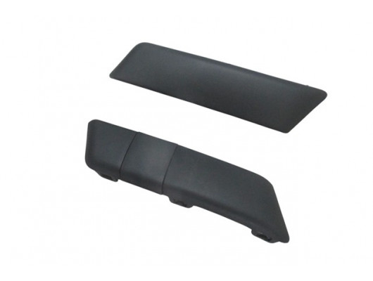 (YENİ ÜRÜN!!!)RENAULT MEGANE- 3- HB- 10/11; ÖN TAMPON BANDI SAĞ/SOL SET (2 PARÇA) SİYAH PÜTÜRLÜ TİP