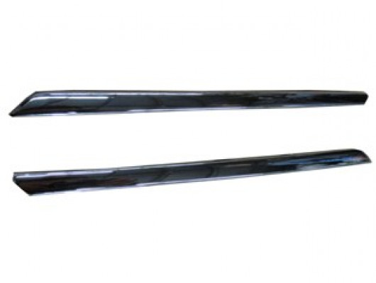 RENAULT MEGANE- 3- HB- 14/15; ÖN PANJUR ÜST NİKELAJ ÇITASI 2 PARÇA (SET)(TYG)