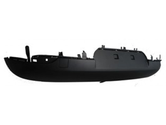 RENAULT MEGANE- 3- HB- 14/15; KARLIK (ARKA TAMPON ALTI) SIYAH (SPOILER) (TW)