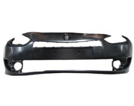 RENAULT FLUENCE- 09/12; ÖN TAMPON SİYAH (SİS/PANJUR DELİKLİ)