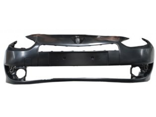 RENAULT FLUENCE- 09/12; ÖN TAMPON SİYAH (SİS/PANJUR DELİKLİ)