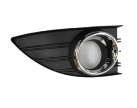 RENAULT FLUENCE- 09/12; SİS LAMBA KAPAĞI SAĞ SİYAH (SİS ÇERÇEVESİ NİKELAJLI)