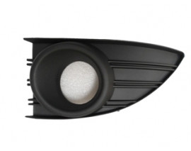 RENAULT FLUENCE- 09/12; SİS LAMBA KAPAĞI SOL SİYAH SİS DELİKLİ (SİS ÇERÇEVESİ SİYAH)