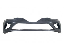 RENAULT CLIO- 5- HB- 20/23; ÖN TAMPON SİYAH (SENSÖR DELİKSİZ/BRAKETLİ/ÇEKİ DEMİRİ KAPAKLI) (TYG)