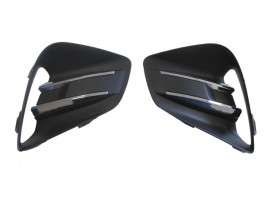 RENAULT CLIO- 5- HB- 20/23; SİS LAMBA KAPAĞI SAĞ/SOL SET (2 PARÇA) (SİS DELİKSİZ SENSÖRSÜZ)NİKELAJLI