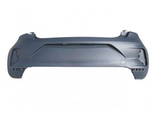 (YENİ ÜRÜN!!!)RENAULT CLIO- 5- HB- 23/25; ARKA TAMPON GRİ (SENSÖR DELİKSİZ/ÇEKİ DEMİRİ KAPAKLI)