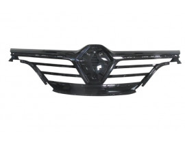 (YENİ ÜRÜN!!!)RENAULT MEGANE- 4- SD- 21/25; ÖN PANJUR SİYAH (ÜST ÇITA TAKILIR TİP) (ALT ÇITALI) (PARLAK SİYAH)