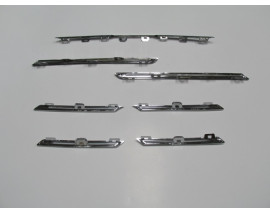 RENAULT MEGANE- 4- SD- 21/24; ÖN PANJUR ÜST ÇITASI NİKELAJLI SET (7 PARÇA)