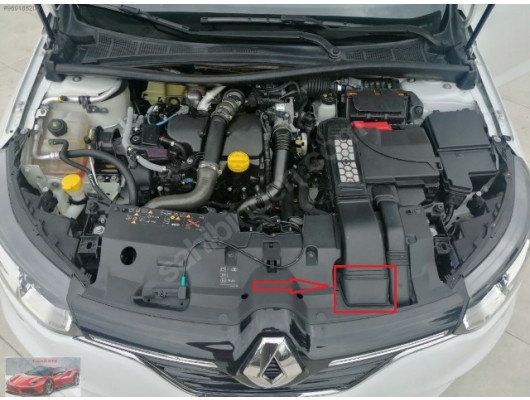 RENAULT MEGANE- 4- SD- 21/24; HAVA GİRİŞ BORUSU UÇ KISIM (TAMPON HAVA KANALI)