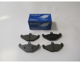 RENAULT LAGUNA- 94/99; ARKA FREN BALATASI (KABLOSUZ)(DİSK) (125,8X58,5X14,8) (BRAMAX)