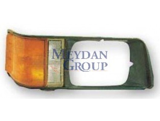 MITSUBISHI L300- MINIBÜS- 88/97; FAR ÇERÇEVELI SINYAL SAG SARI/BEYAZ (FPI)