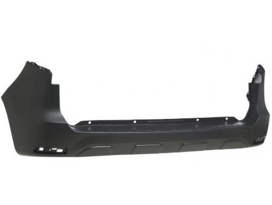 RENAULT EXPRESS- 21/24; ARKA TAMPON SİYAH (VAN TİPİ)(REFLEKTÖR DELİKLİ)