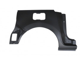 RENAULT EXPRESS- 21/24; ARKA ÇAMURLUK SAĞ YARIM (YAKIT DEPO KAPAĞI DELİKLİ) (EAGLE BODY)