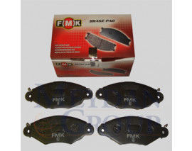 RENAULT KANGOO- 98/03; ÖN FREN BALATASI 1,2/1,4/1,5/1,9 (KABLOSUZ)(DİSK) (131X46,9X18)(FMK)