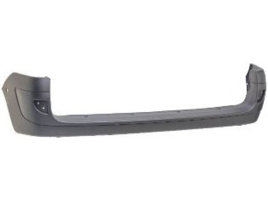 RENAULT KANGOO- 2- CLASSİC- 03/12; ARKA TAMPON SİYAH (REFLEKTÖRSÜZ İÇ BRAKETİ İLE BİRLİKTE) TYG)